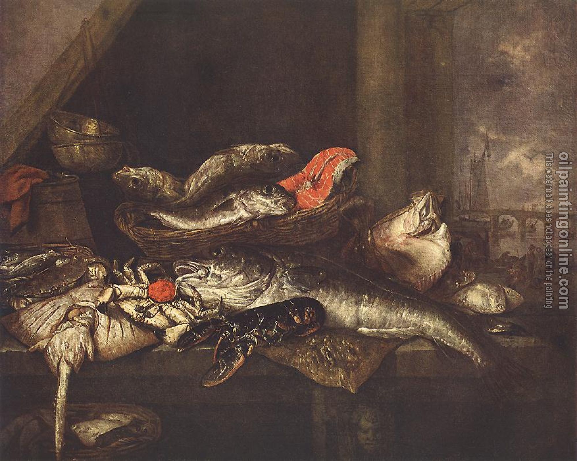 Beyeren, Abraham van - Still-life with Fishes